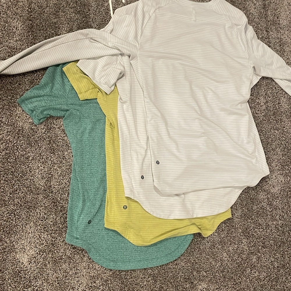 Lululemon Drysense Shirt Lot